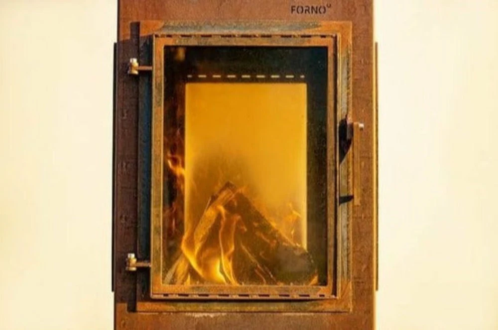 Adezz Digna Corten Steel Outdoor Fireplace - Image 5