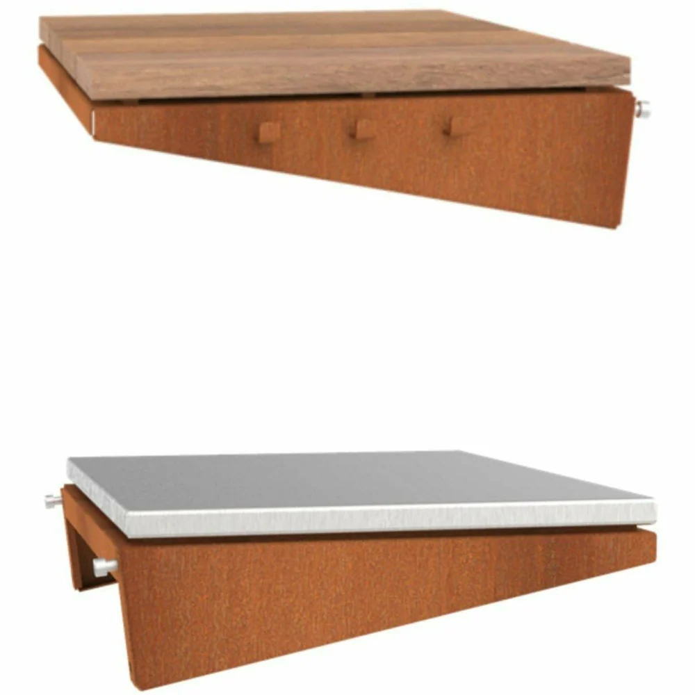 Adezz Forno Damm Outdoor Fire and Barbecue Grill in Corten Steel - Image 9