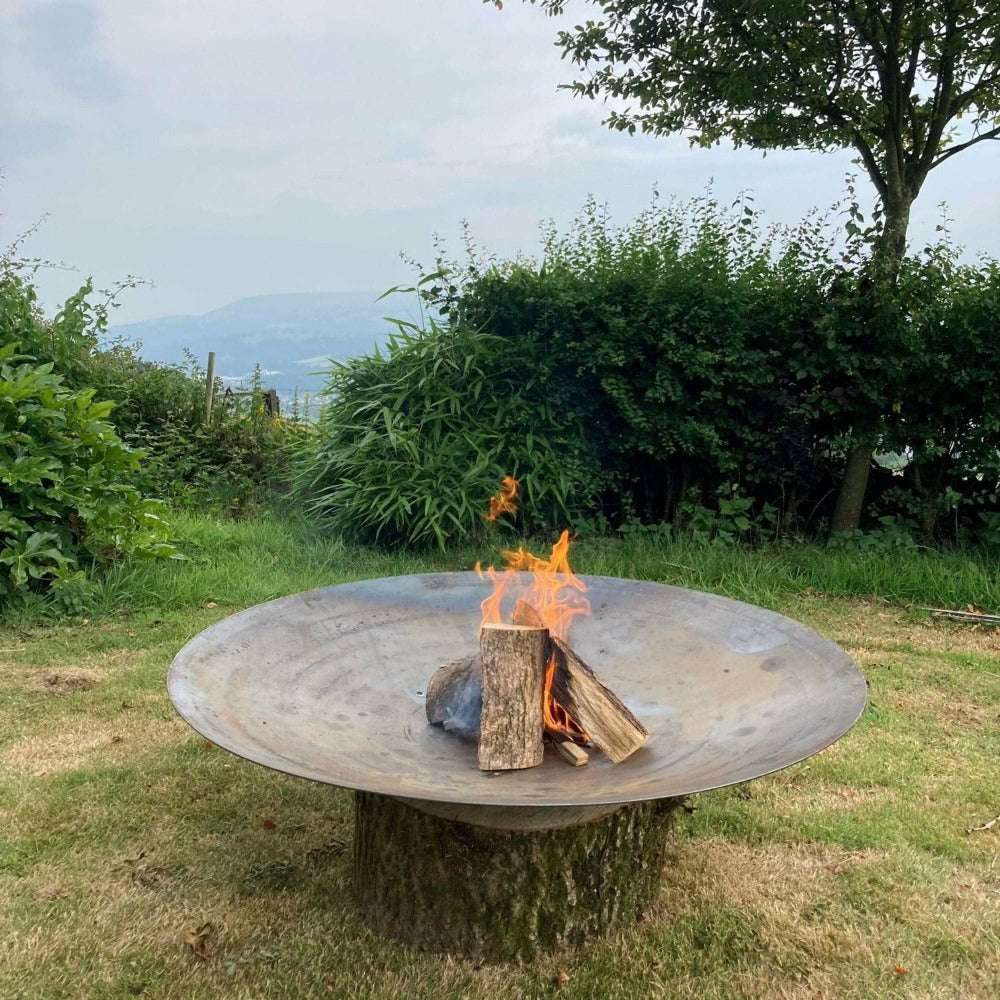 Adezz Forno Fire Pit 120cm in Corten Steel - Image 3