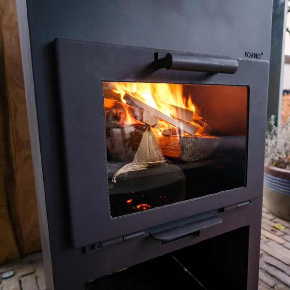 Adezz Forno Stig Outdoor Fireplace in Corten Steel - Image 5