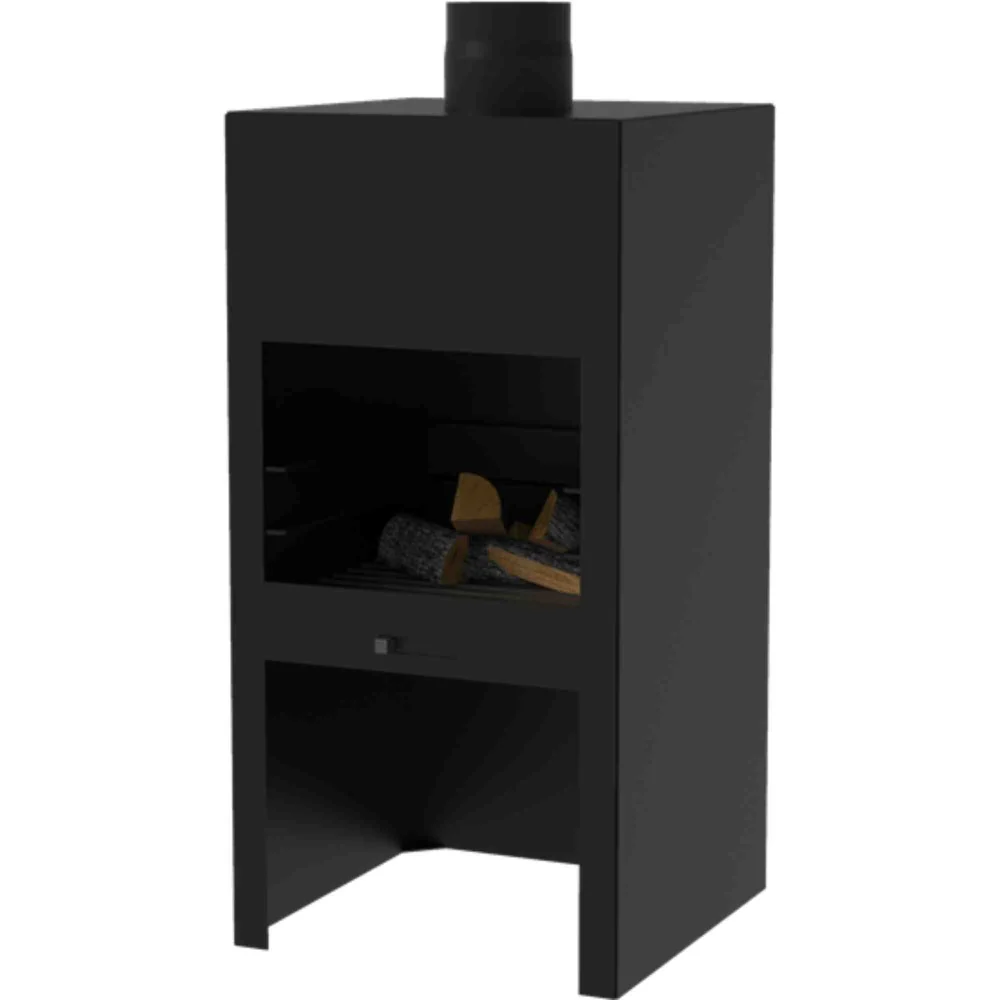Adezz Forno Stig Outdoor Fireplace in Corten Steel - Image 8