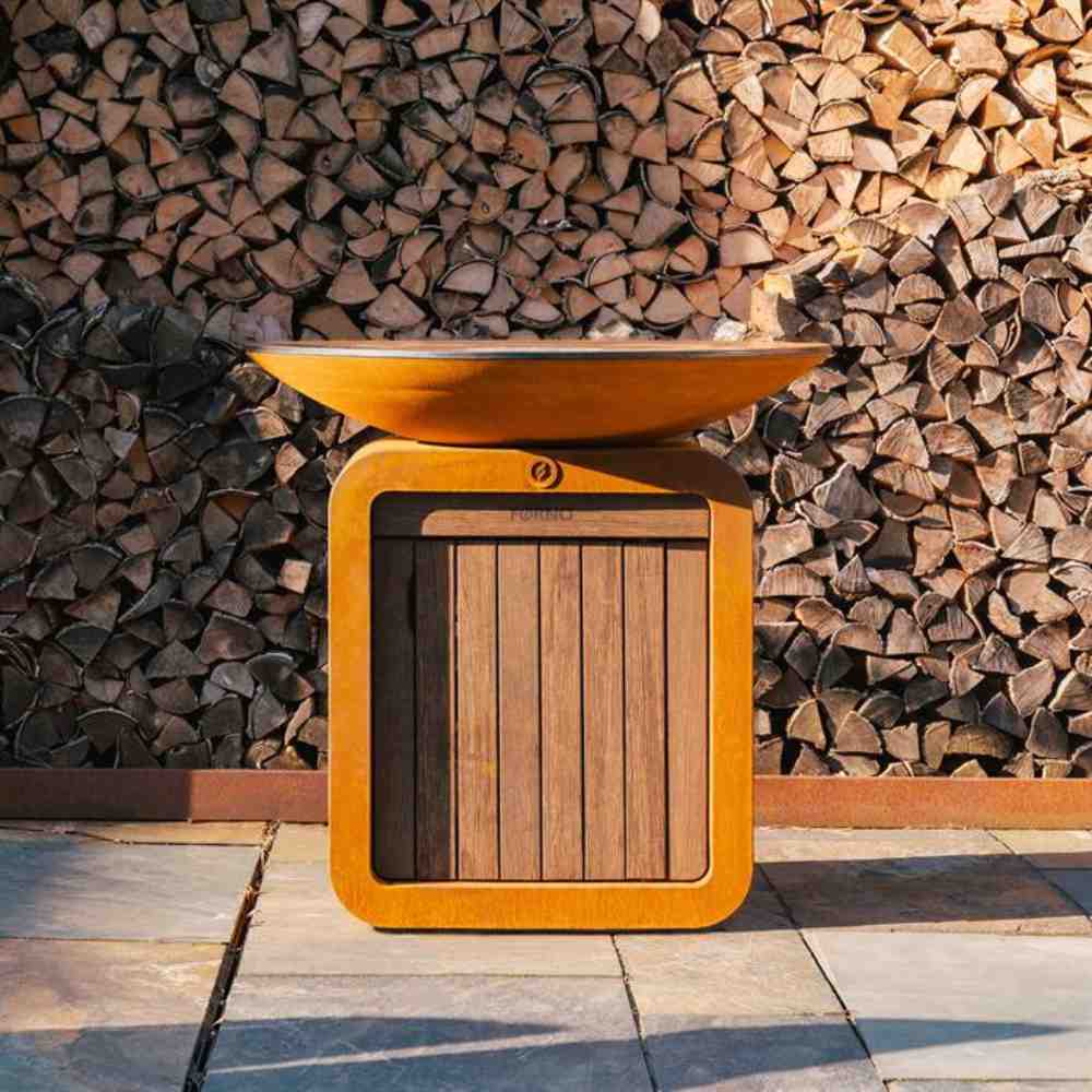 Adezz Seare Halo Piezo Corten Steel BBQ Plancha Grill - Image 4