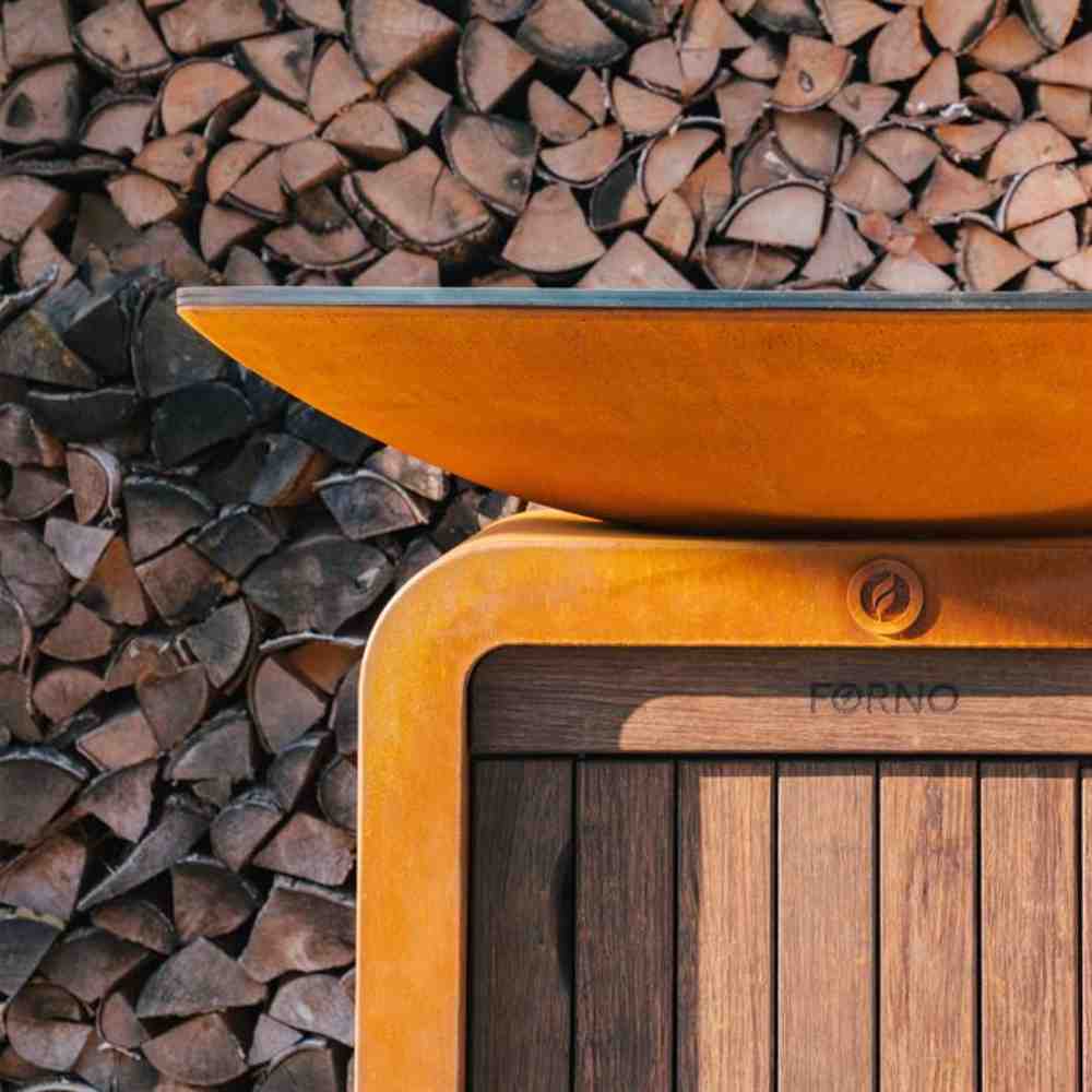 Adezz Seare Halo Piezo Corten Steel BBQ Plancha Grill - Image 5