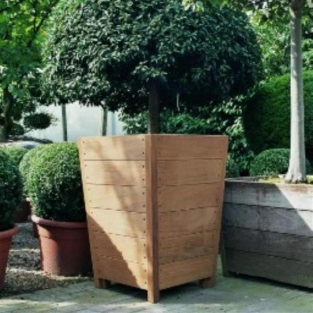 Adezz Sevilla Taper Hardwood Planters - Image 4