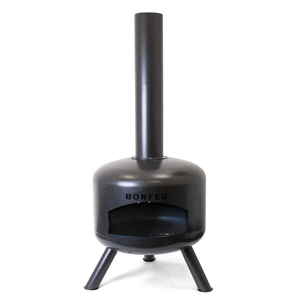 Bonfeu BonGiro Black Outdoor Fireplace - Image 7