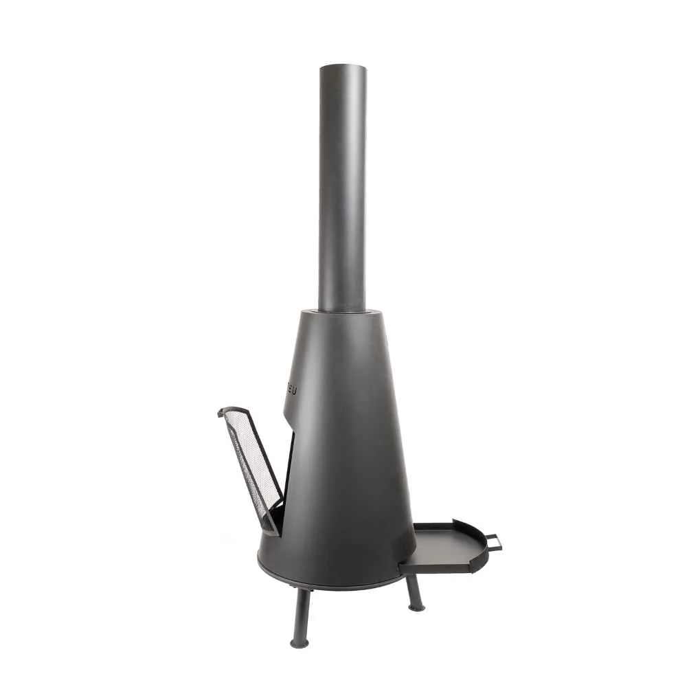 Bonfeu BonPyra Black Outdoor Fireplace - Image 7