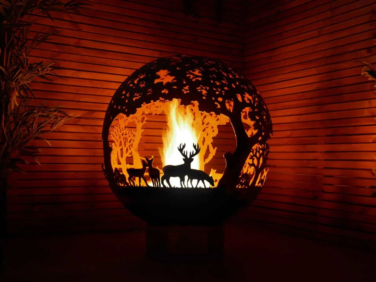 Brightstar Fires English Country Sphere Gas Fire Pit - Image 6