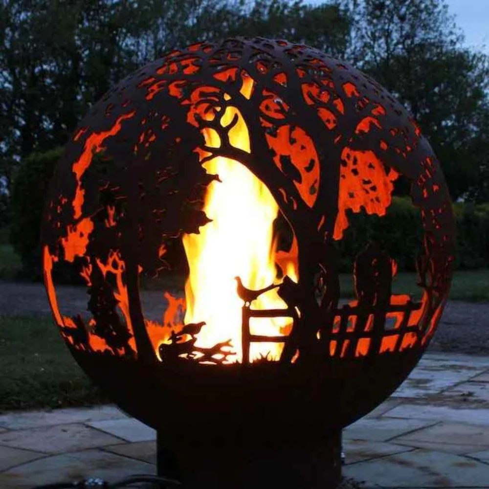 Brightstar Fires English Country Sphere Gas Fire Pit - Image 9