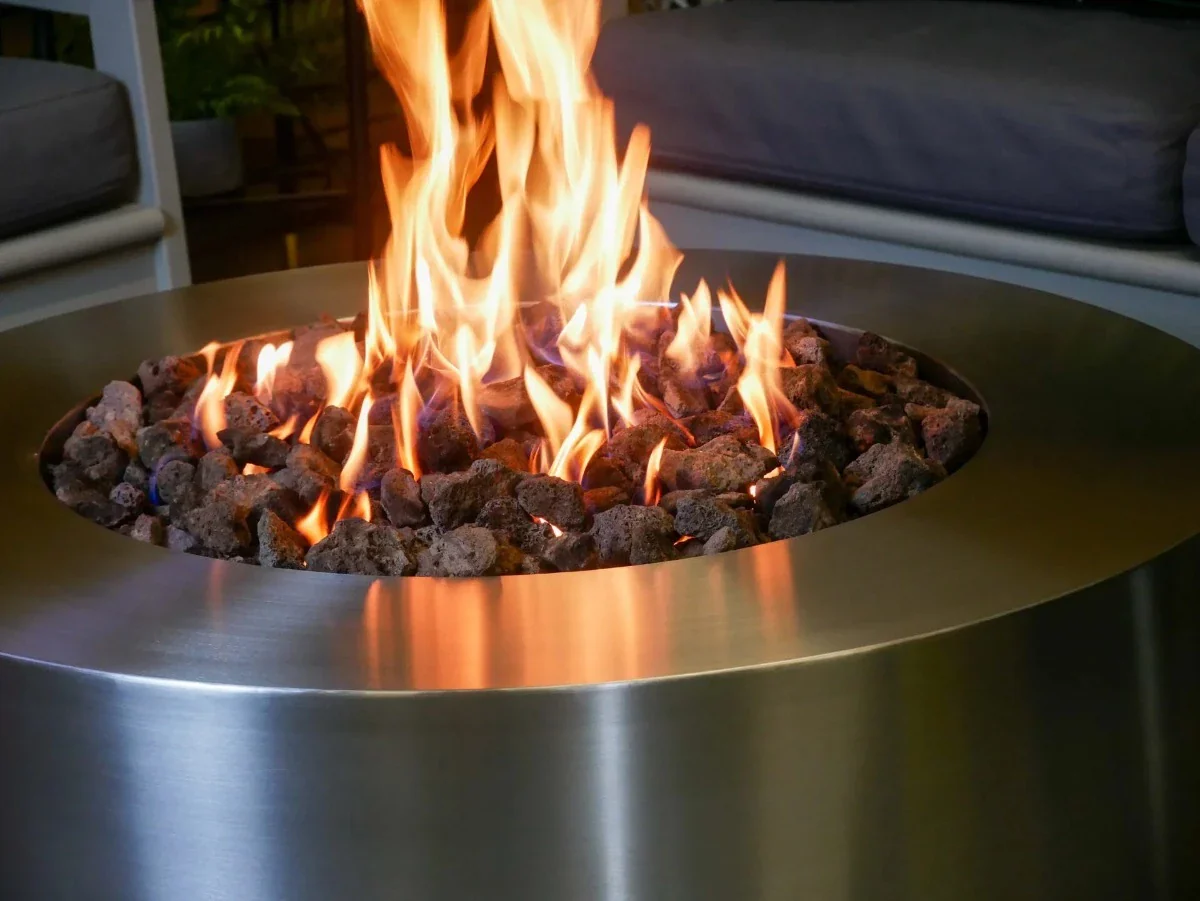 Brightstar Fires Saturn Round Gas Fire Pit Table - Image 4