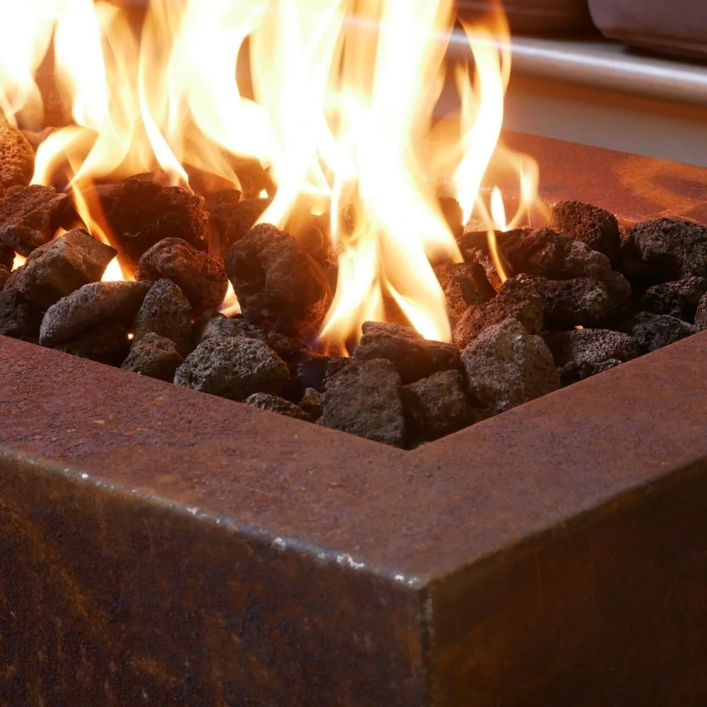 Brightstar Fires Titan Gas Fire Pit in Corten Steel - Image 2
