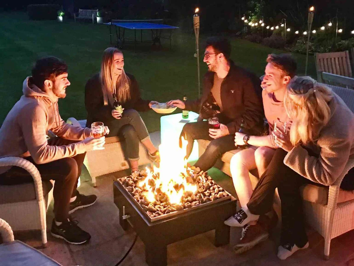 Brightstar Fires Vega Gas Fire Pit Square - Image 3