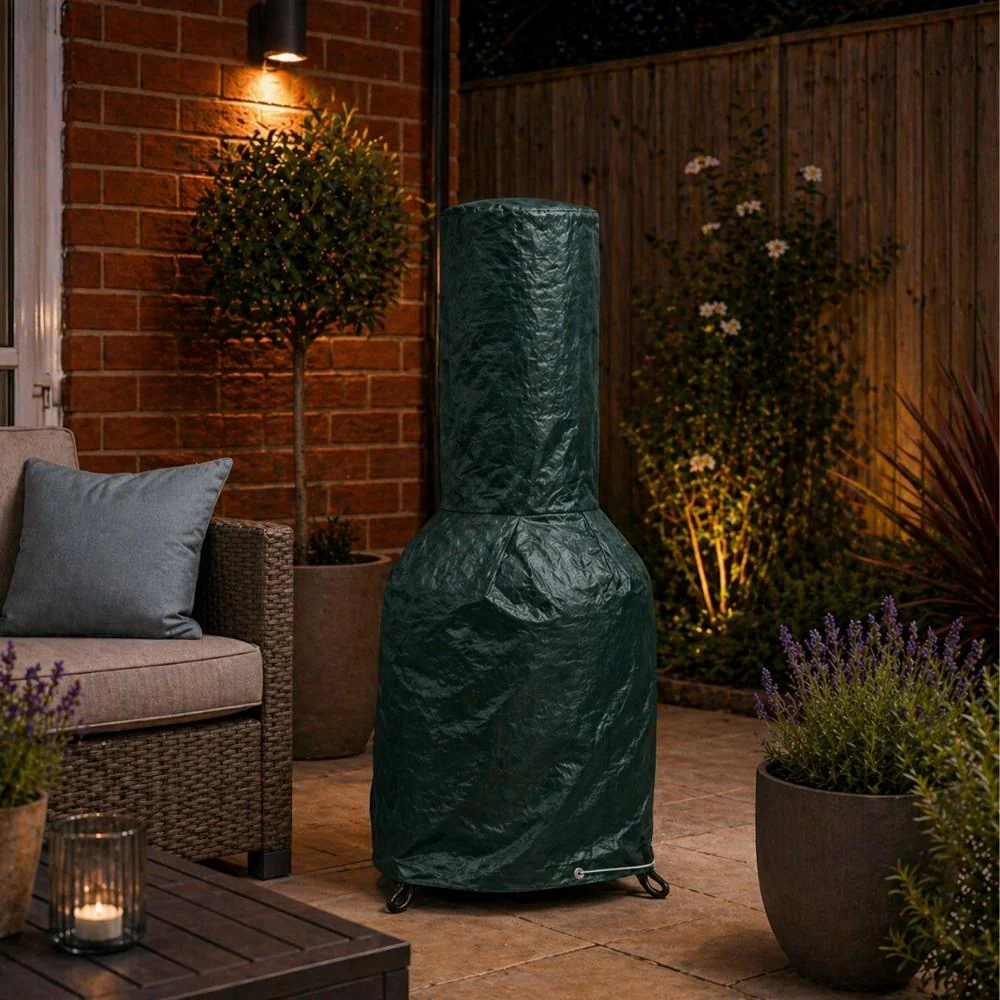 Gardeco Chimenea Cover Dark Green for 45cm max diameter