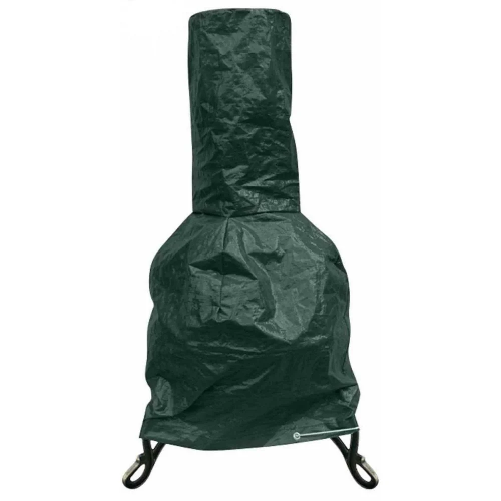 Gardeco Chimenea Cover Dark Green for 45cm max diameter - Image 2