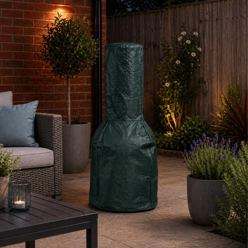 Gardeco Chimenea Cover Dark Green for max diameter 56cm