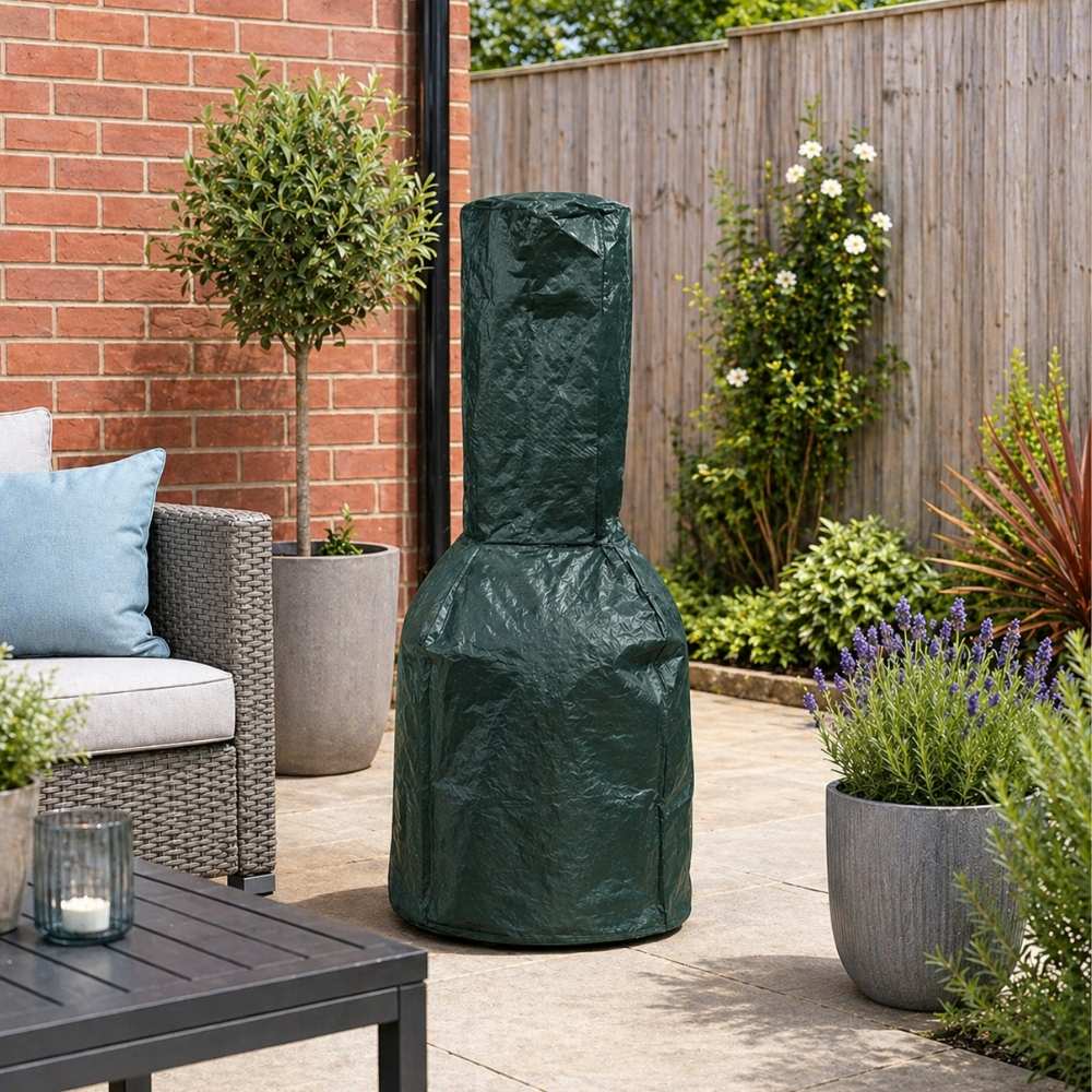 Gardeco Chimenea Cover Dark Green for max diameter 56cm - Image 3