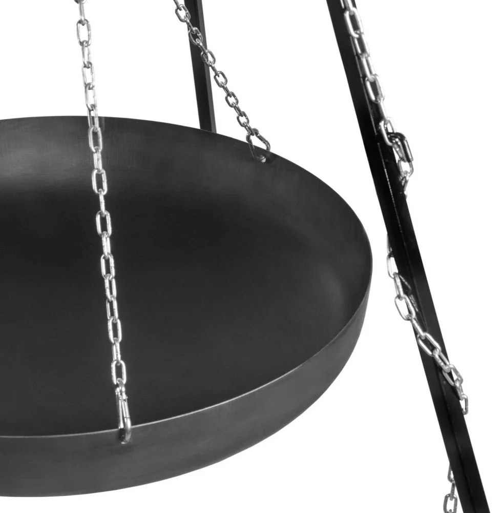 Cook King 180cm Tripod with Steel Wok - Image 4