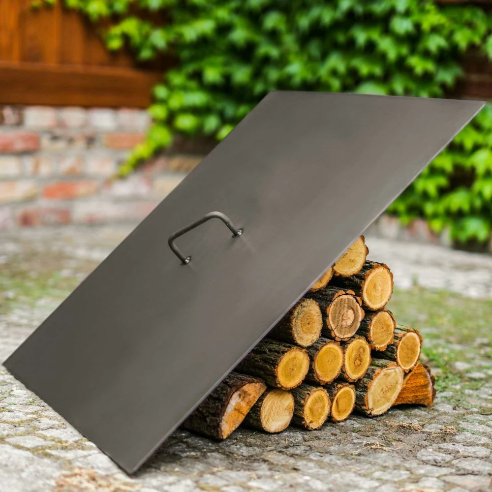 Cook King 70cm Steel Cover for Cuba and Brasil Fire Pit - Image 3