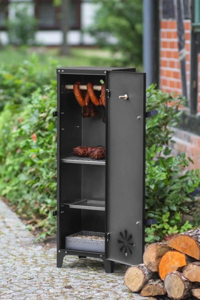 Cook King Berlin Steel Cabinet Wood Chipping Smokehouse - Image 3