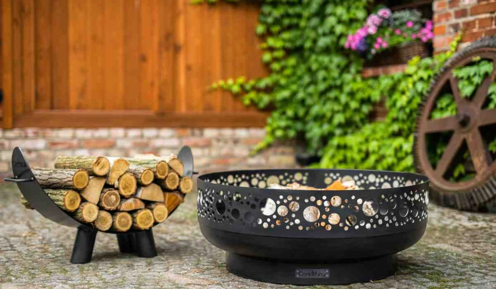 Cook King Boston Fire Pit 80cm Steel - Image 3