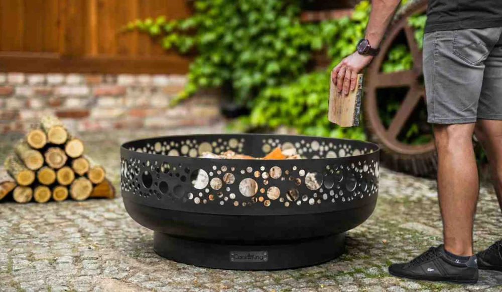 Cook King Boston Fire Pit 80cm Steel - Image 6
