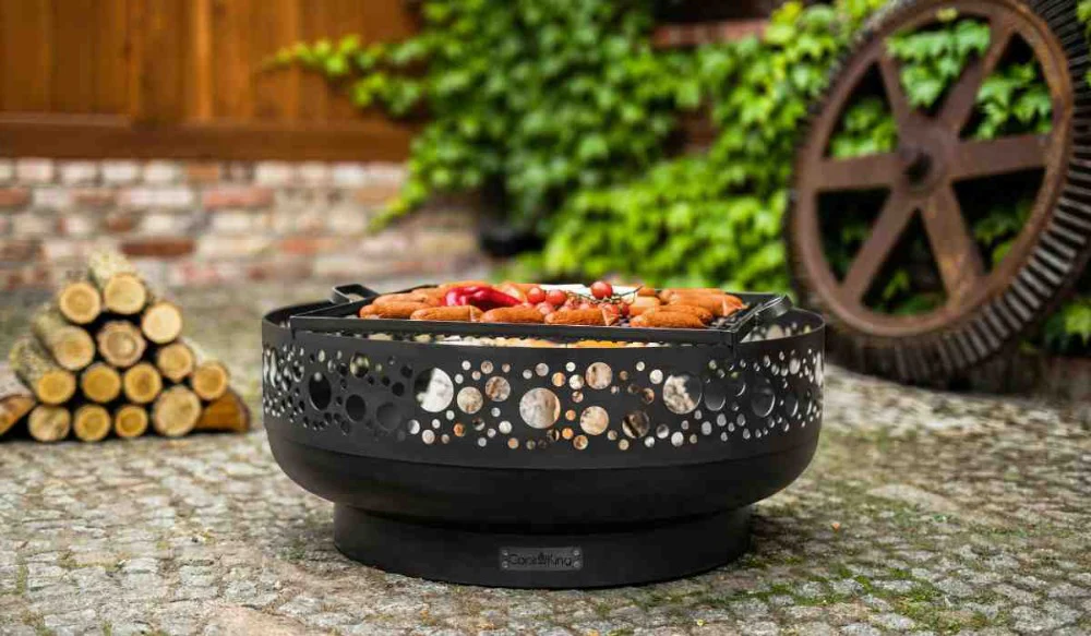 Cook King Boston Fire Pit 80cm Steel - Image 7