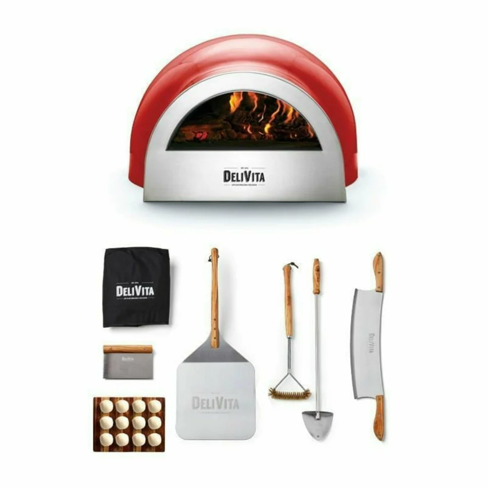 DeliVita Wood Fired Pizza Oven Pizzaiolo Collection Bundle - Image 3