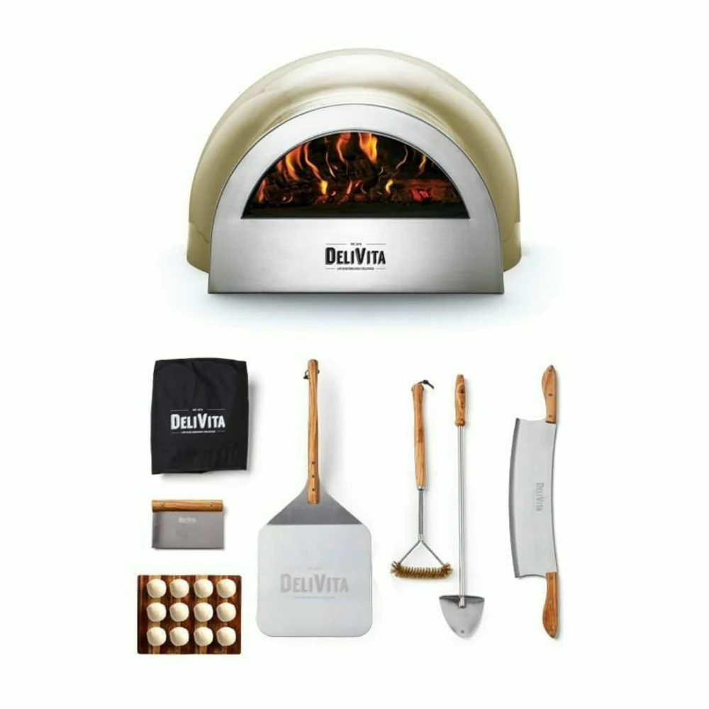 DeliVita Wood Fired Pizza Oven Pizzaiolo Collection Bundle - Image 5