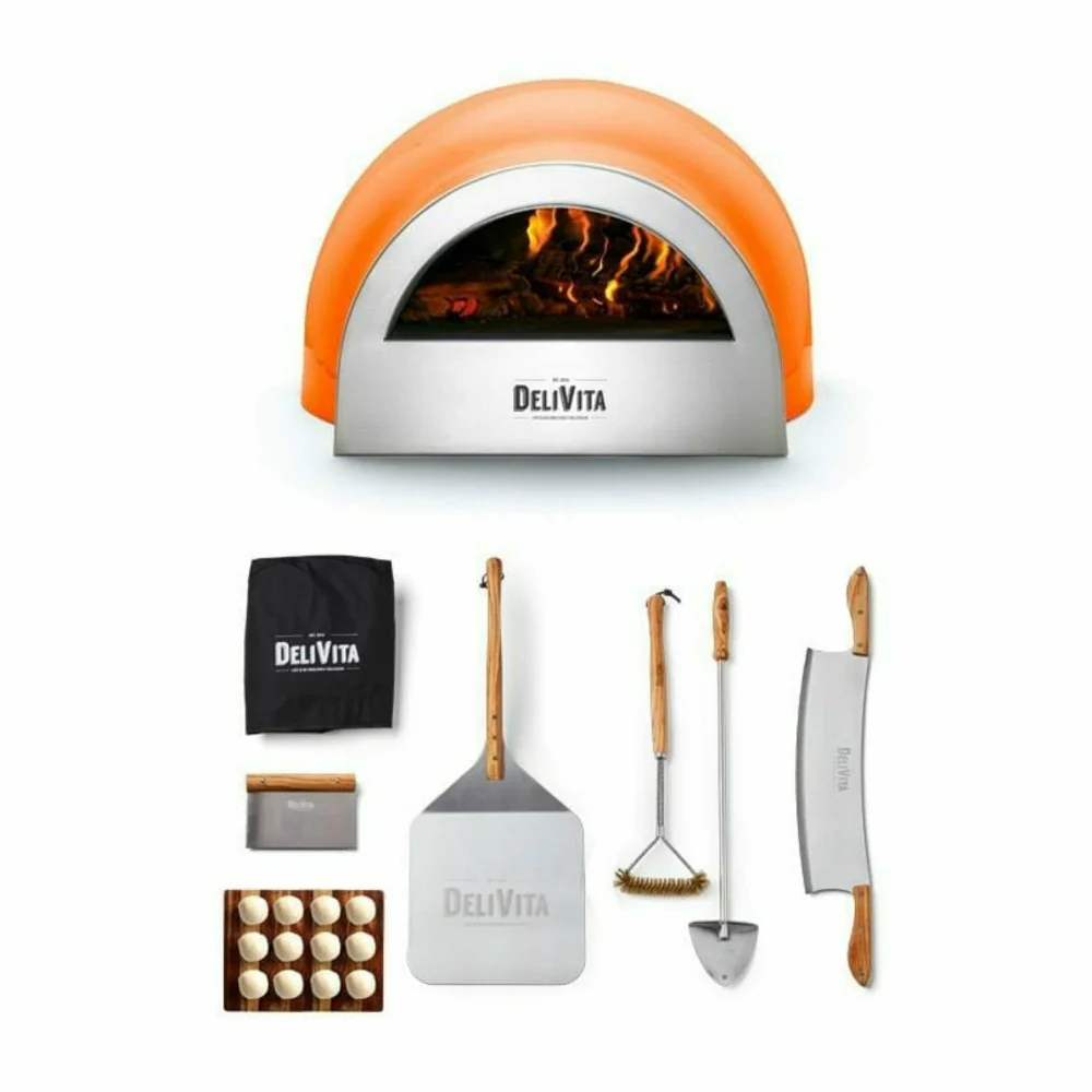 DeliVita Wood Fired Pizza Oven Pizzaiolo Collection Bundle - Image 6