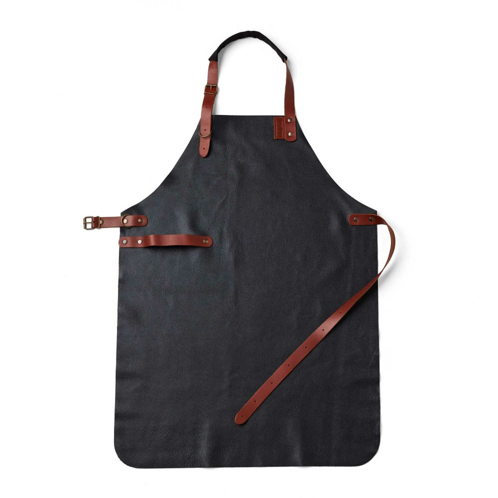Delivita BBQ and Pizza Oven Leather Apron - Image 2