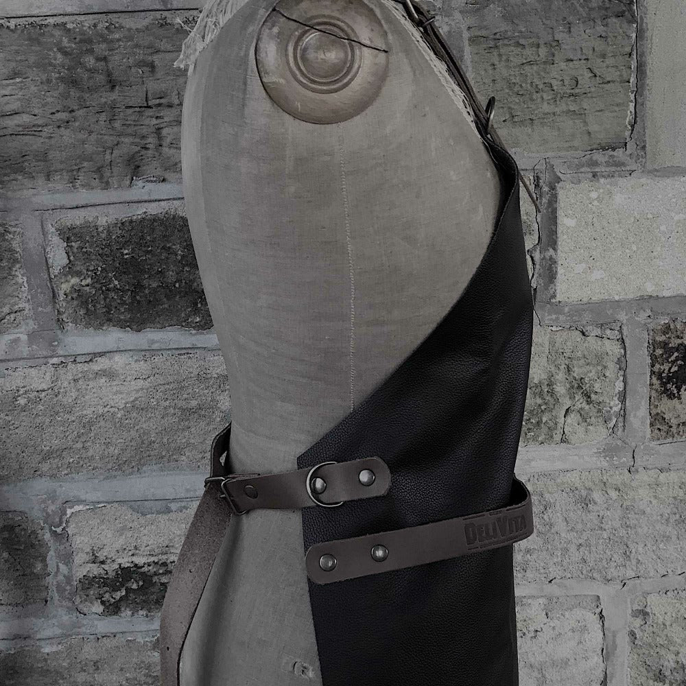 Delivita BBQ and Pizza Oven Leather Apron - Image 6