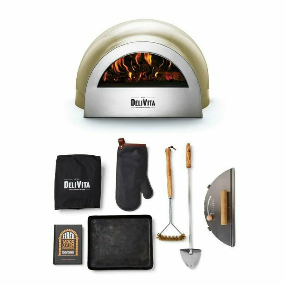 DeliVita Wood-Fired Pizza Oven Chefs Collection Bundle - Image 5