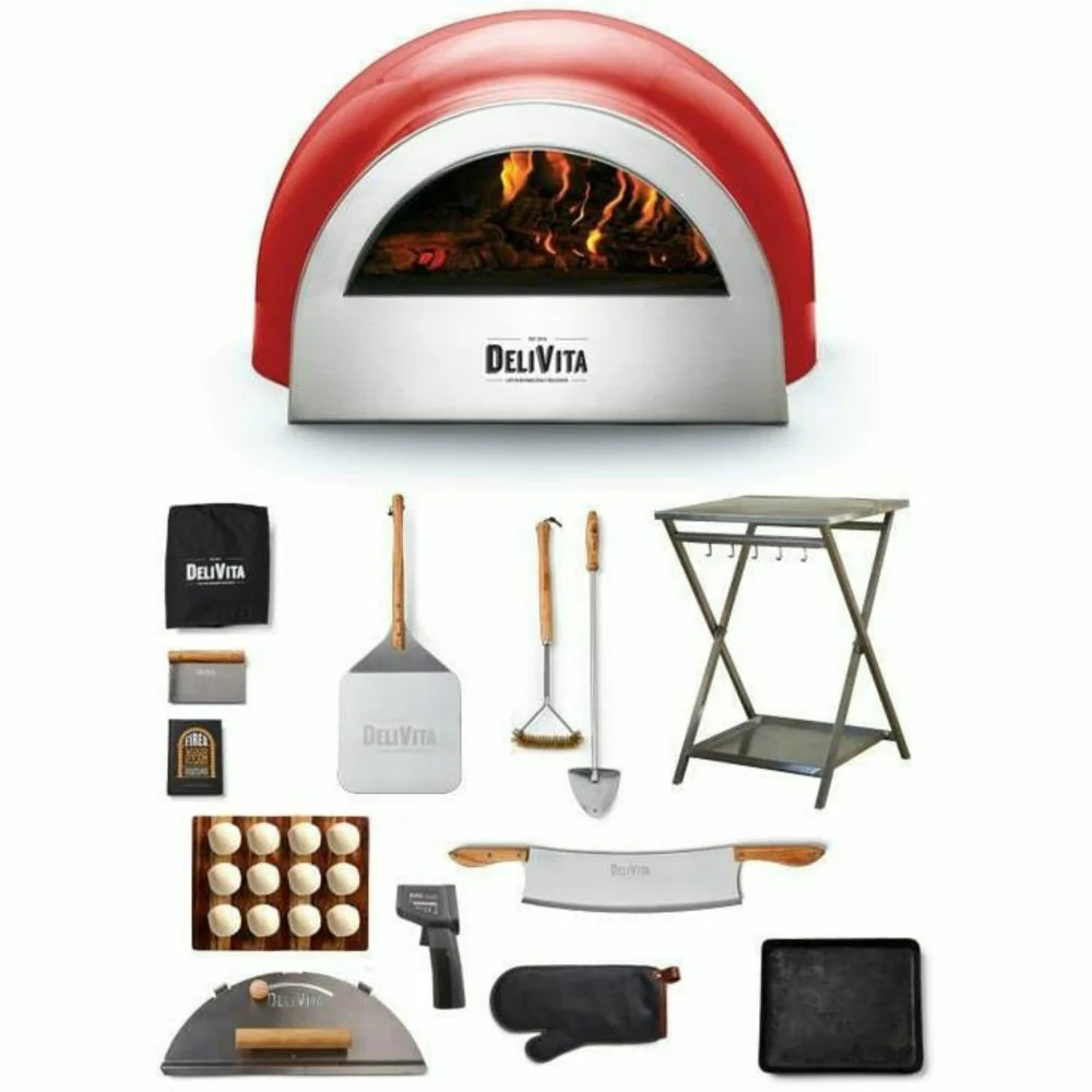 DeliVita Portable Pizza Wood-Fired Oven Complete Collection Bundle - Image 3