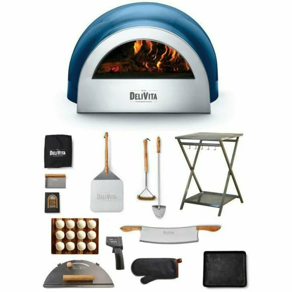 DeliVita Portable Pizza Wood-Fired Oven Complete Collection Bundle - Image 4