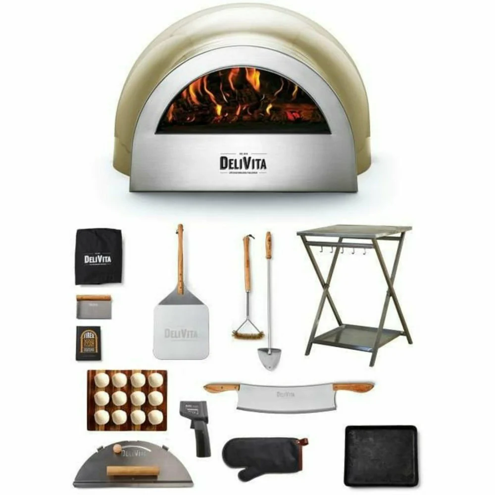DeliVita Portable Pizza Wood-Fired Oven Complete Collection Bundle - Image 5
