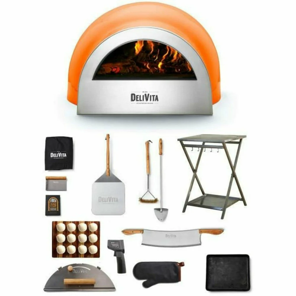 DeliVita Portable Pizza Wood-Fired Oven Complete Collection Bundle - Image 6