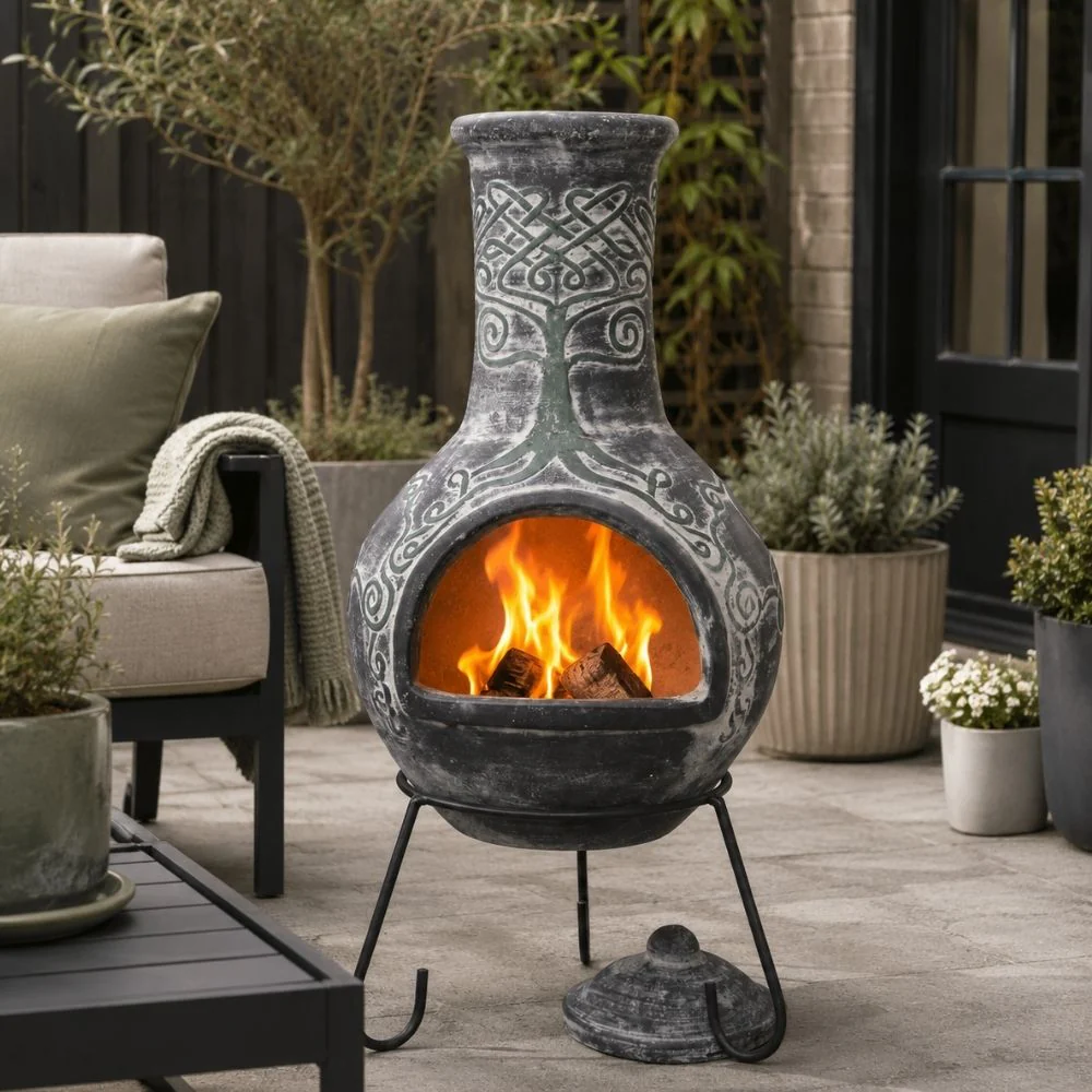 Gardeco Derwyn Mexican Chimenea - Image 6