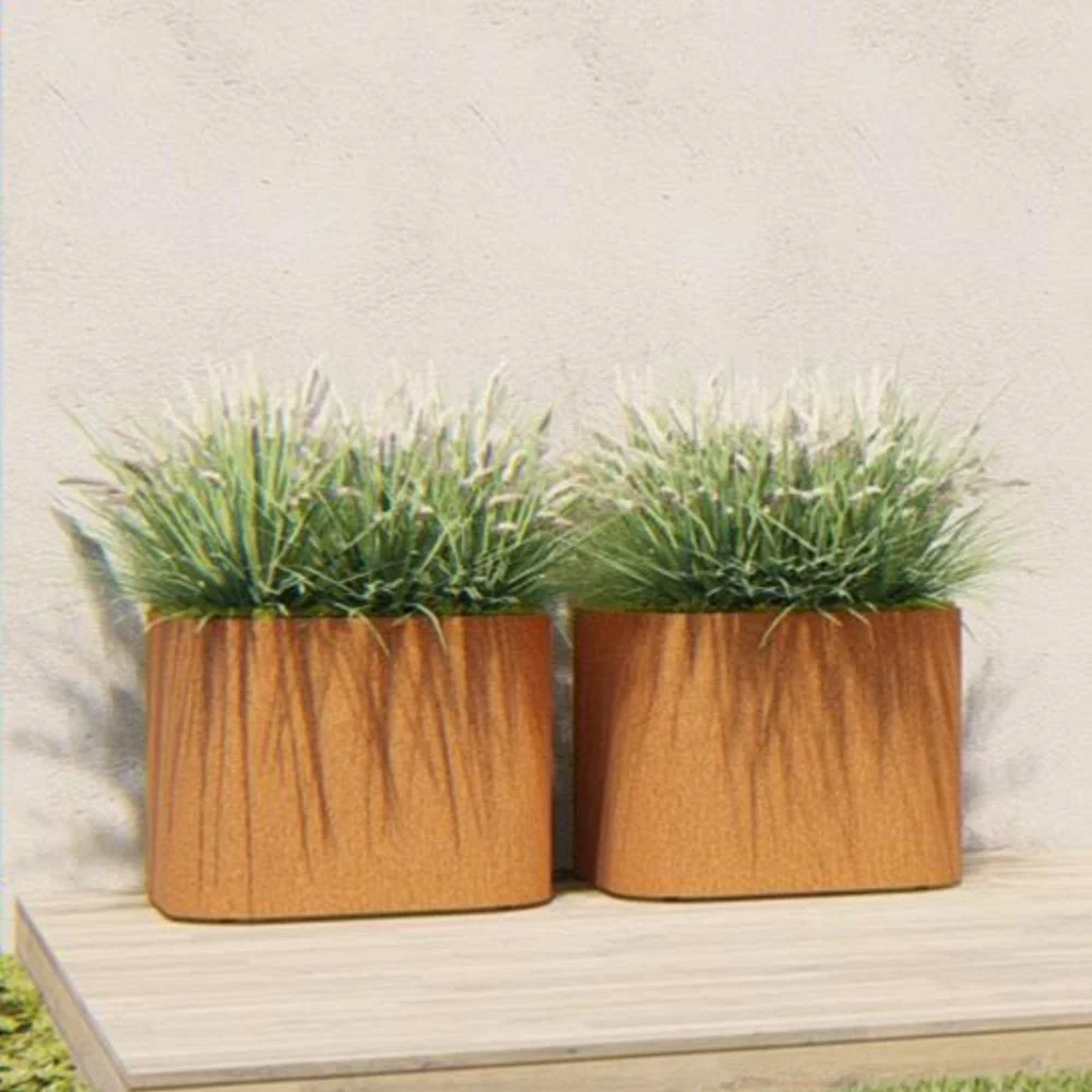 Adezz Tonic Corten Steel Planters - Image 3