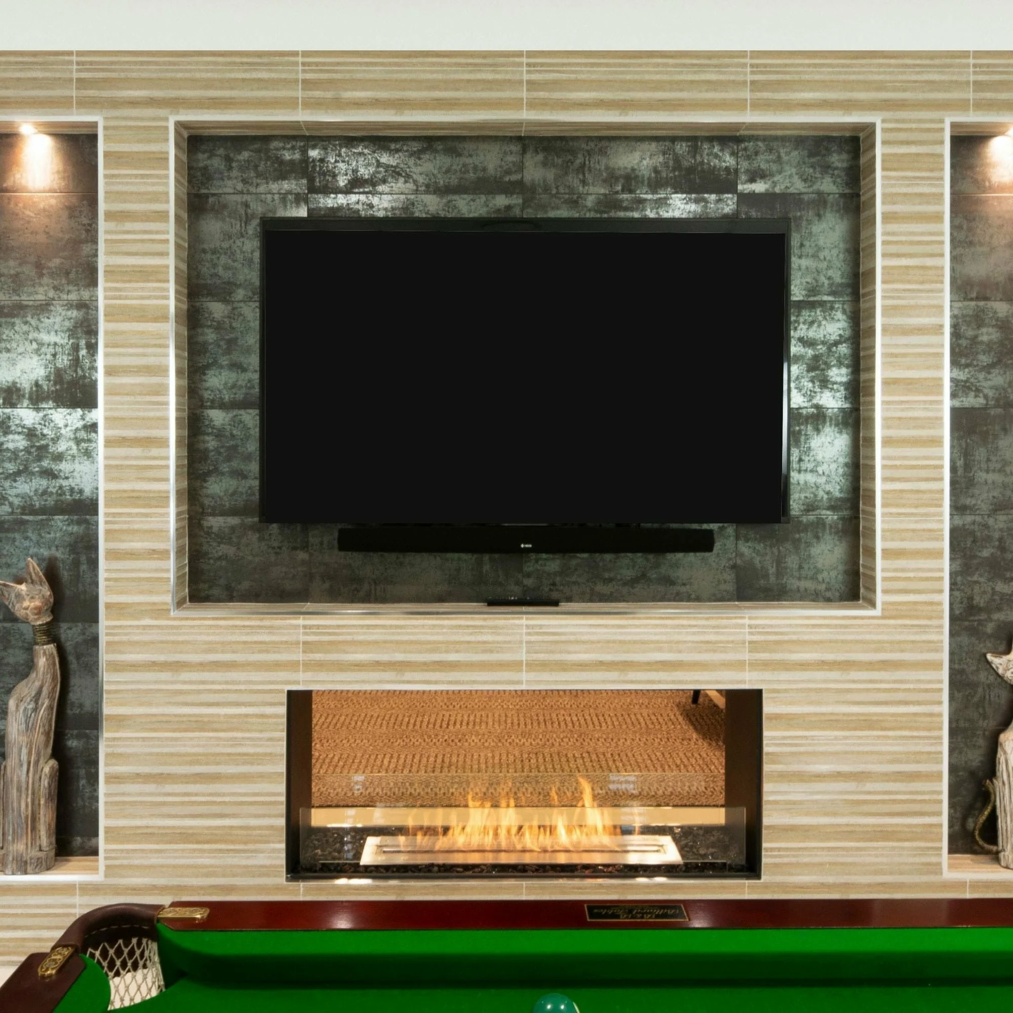 EcoSmart Fire Double Sided Fireplace - Image 4