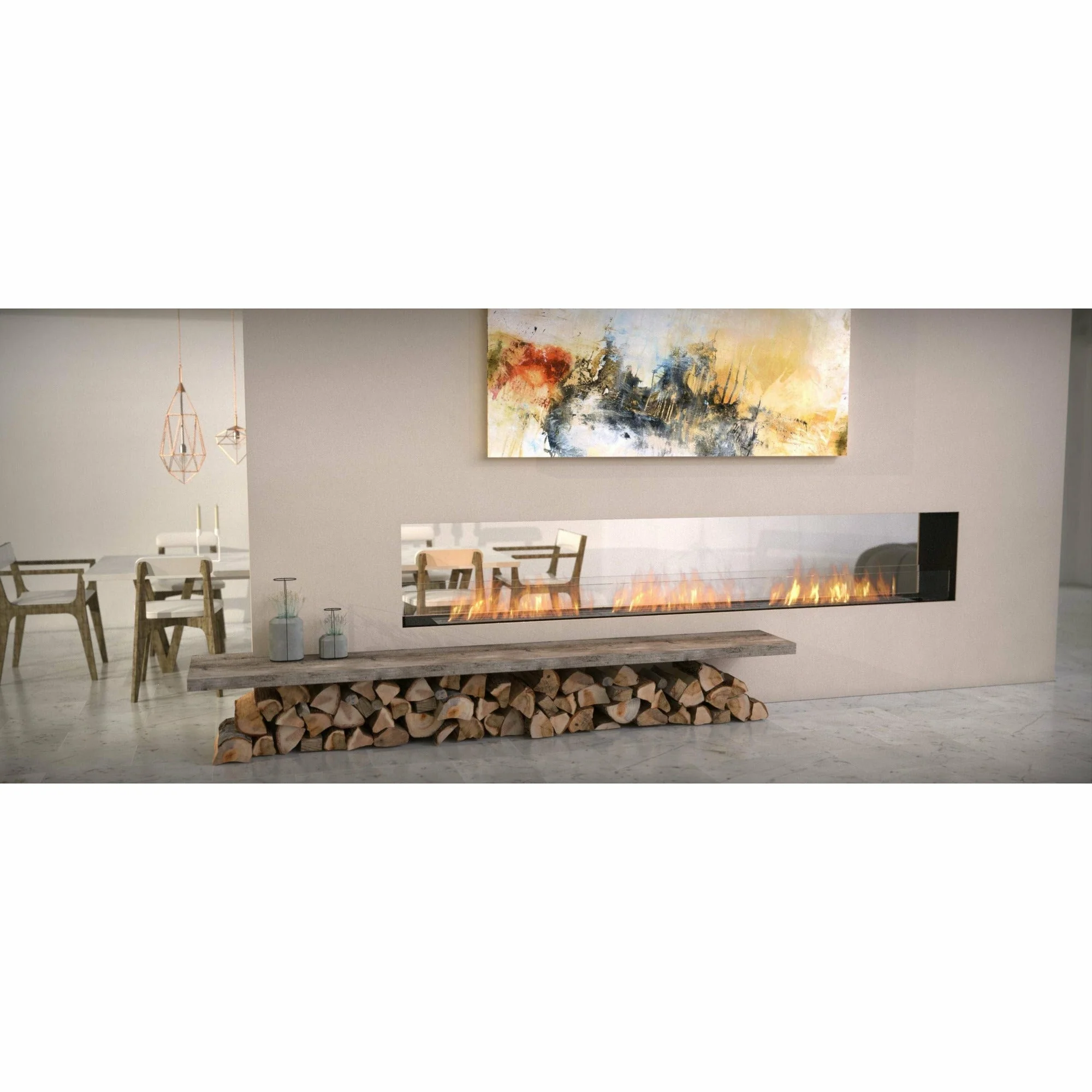 EcoSmart Fire Double Sided Fireplace - Image 6