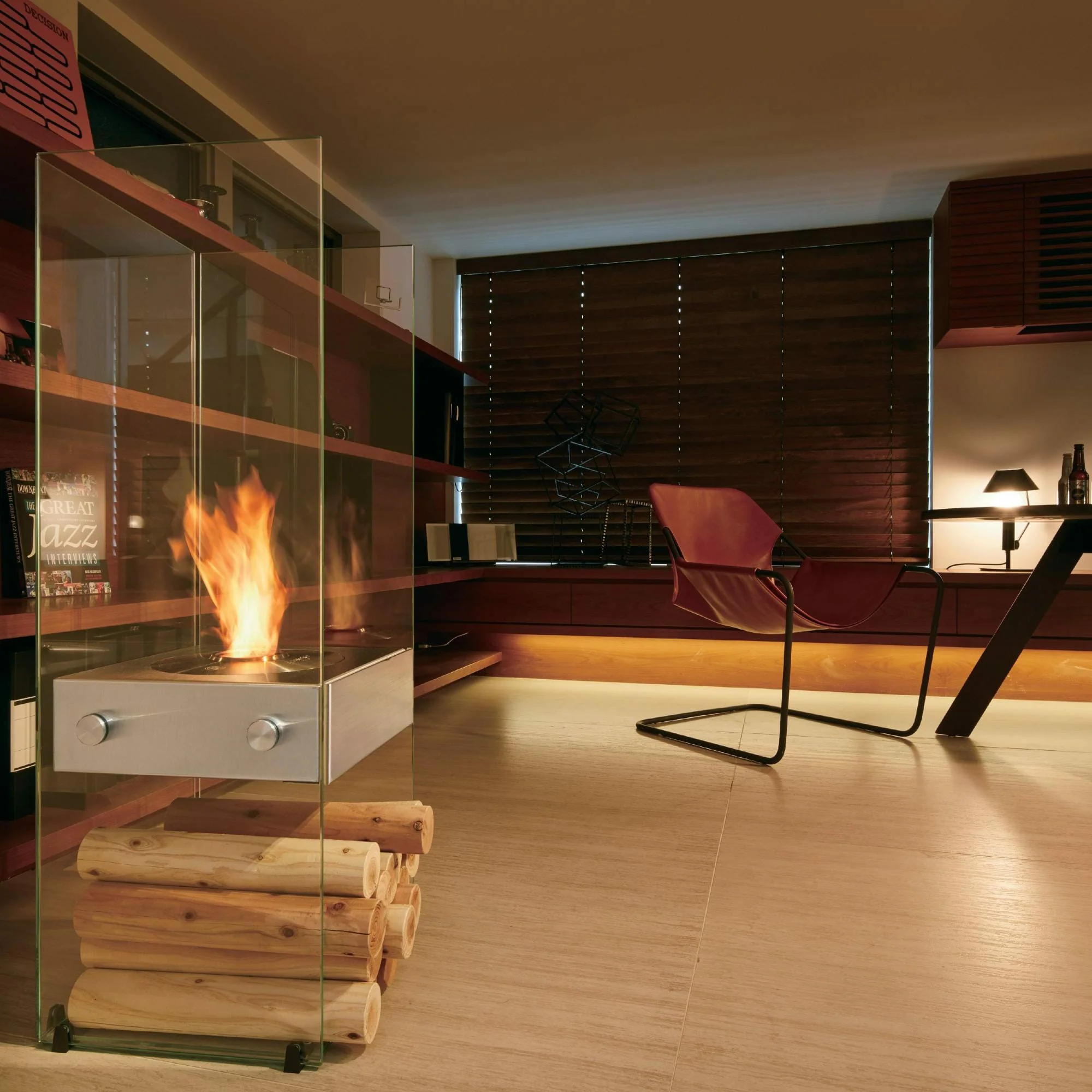 EcoSmart Fire Ghost Designer Bioethanol Fireplace - Image 4