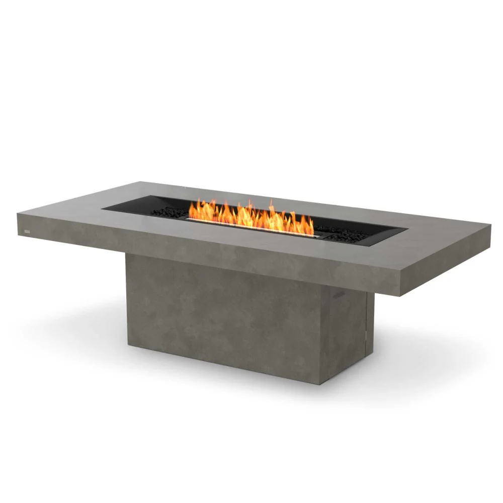 EcoSmart Fire Gin 90 Dining Gas Fire Pit Table - Image 3