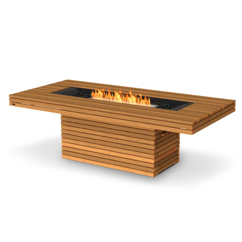 EcoSmart Fire Gin 90 Dining Gas Fire Pit Table - Image 4