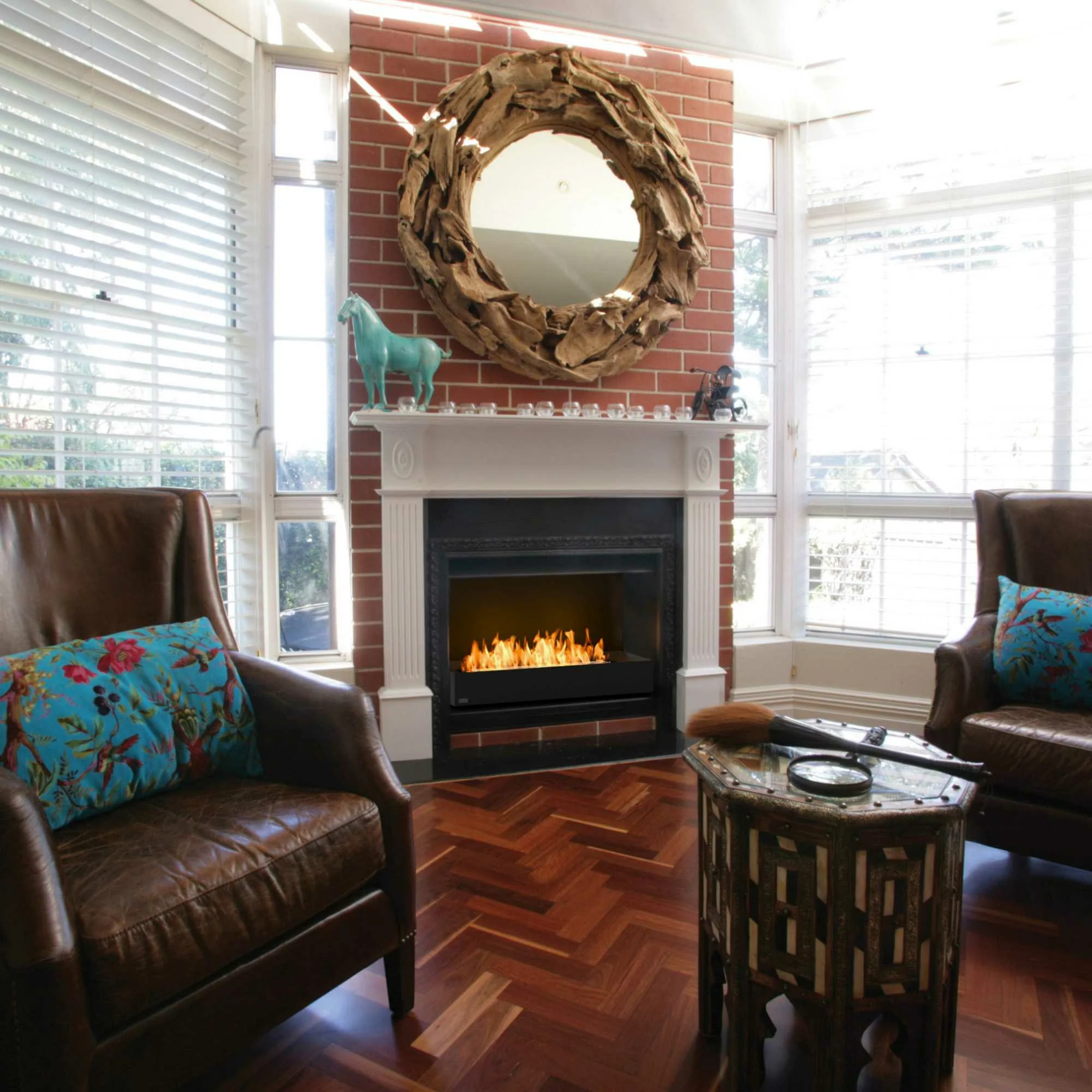 EcoSmart Fire Grate Bioethanol Fireplace Insert - Image 3
