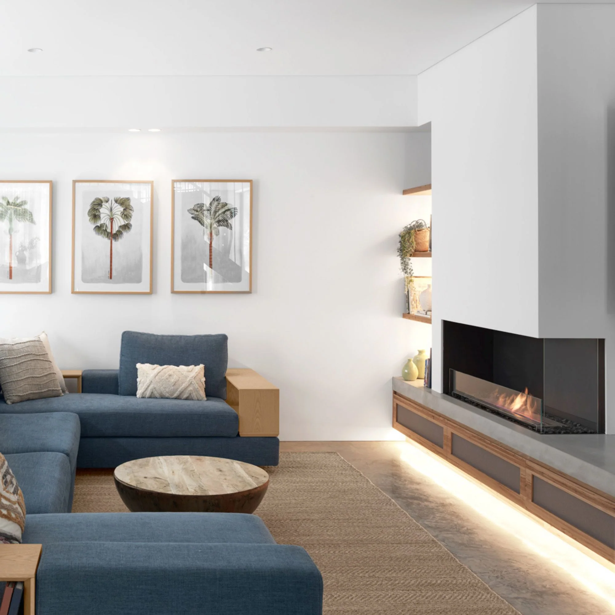 EcoSmart Fire Right Corner Bioethanol Fireplace - Image 3