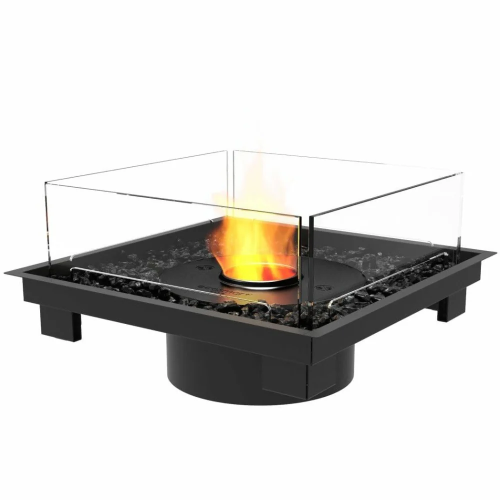 EcoSmart Fire Square 22 Bioethanol Burner Fire Pit Insert - Image 4