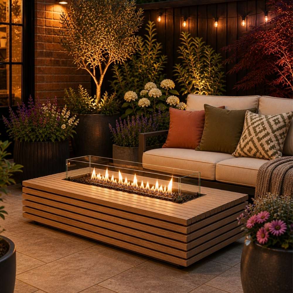 EcoSmart Fire Wharf 65 Gas Fire Table