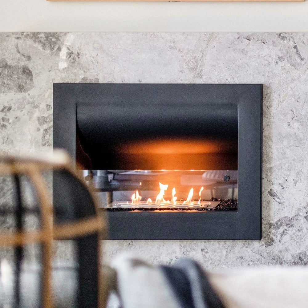EcoSmart Curved Firebox Bioethanol Fireplace Insert - Image 3