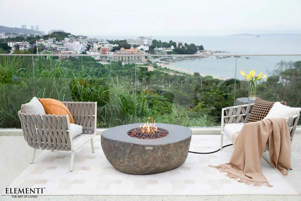Elementi Fire Boulder Fire Pit Table - Image 4
