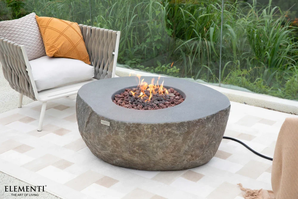 Elementi Fire Boulder Fire Pit Table - Image 6