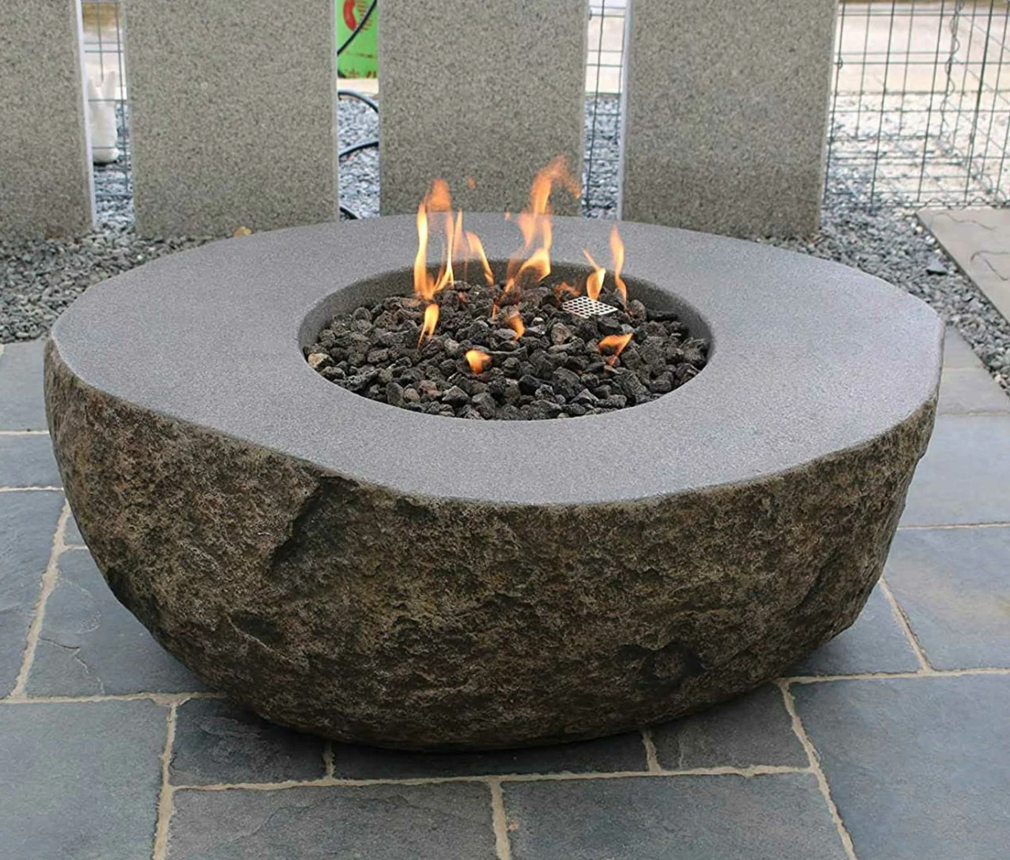 Elementi Fire Boulder Fire Pit Table - Image 7